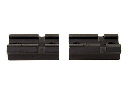 Leupold Rifleman Detachable Weaver-Style Aluminum Base CVA & Traditions Pursuit Matte Black 2-pieces