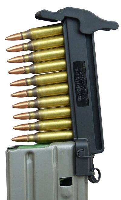 MagLULA M-16 AR-15 StripLULA 10/rd Mag Loader & Unloader Black 5.56 .223