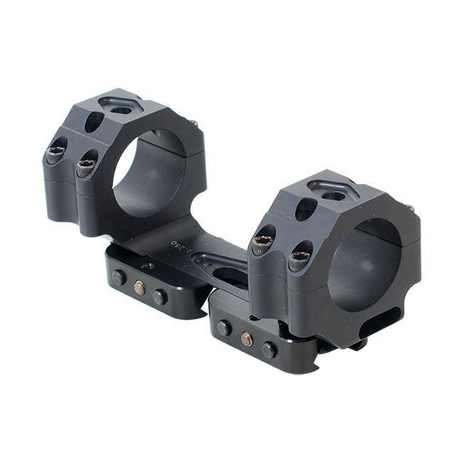 MPA Bolt Action Scope Rings 30mm 1.250" Height Black