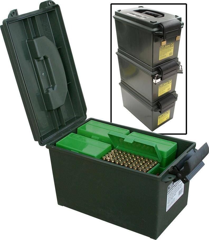 MTM AC11 - Forest Green Ammo Can for Bulk Ammo