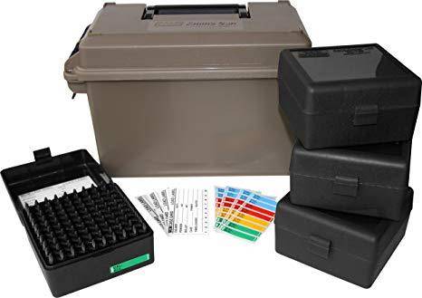 MTM AC50 .223 Ammo Can with 4-RS100 Dark Earth