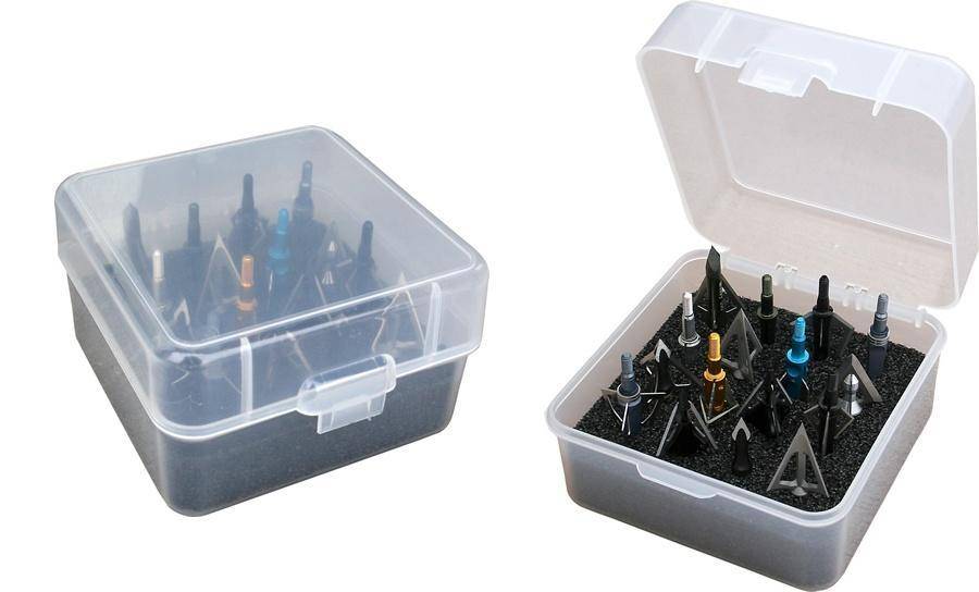 MTM Broadhead Storage Box Clear