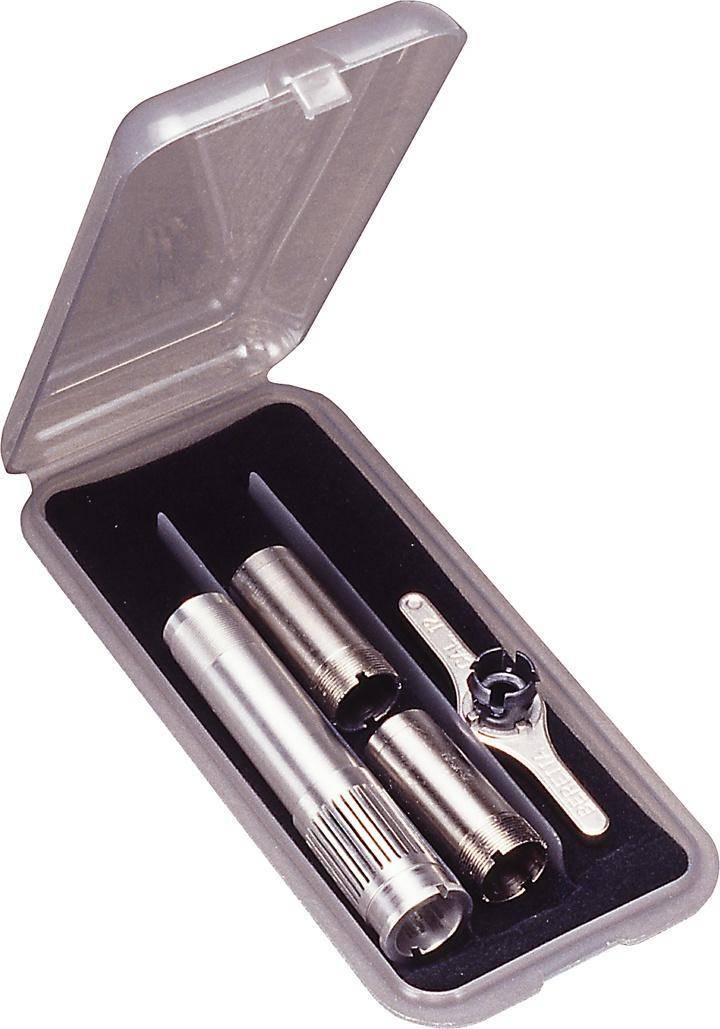MTM Choke Tube Case for 6 Extended or 9 Standard Tubes Clear Smoke
