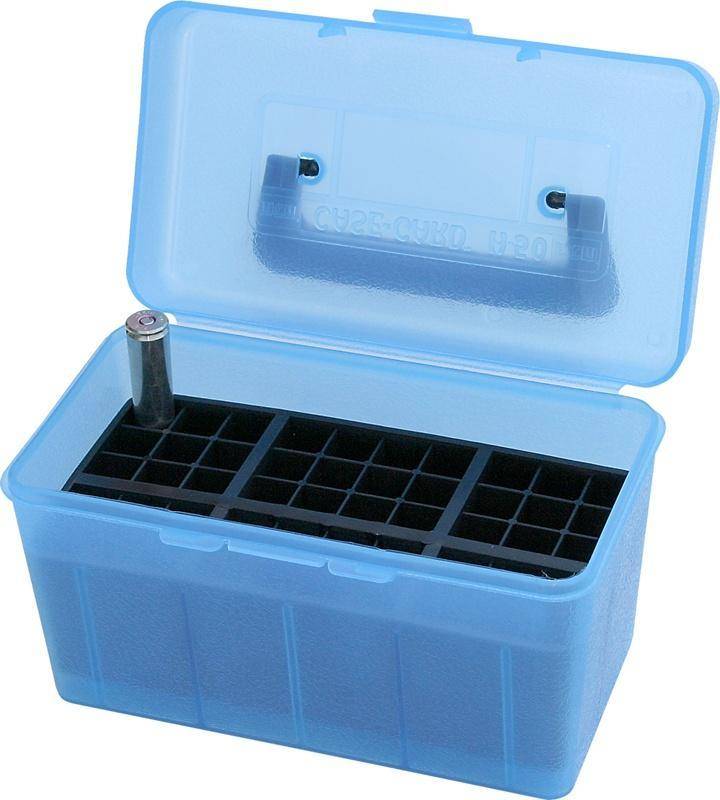 MTM Deluxe H-50 Series Rifle Ammo Box 300 WSM 300 Rem Ultra Mag Green