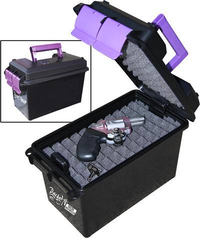MTM Conceal Carry Handgun Case Red