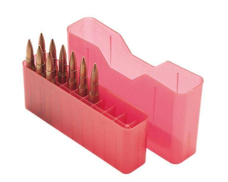 MTM J-20 Slip Top Ammo Box Clear Green