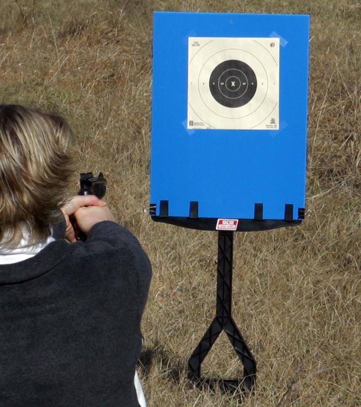 MTM Jammit Target Stand Black