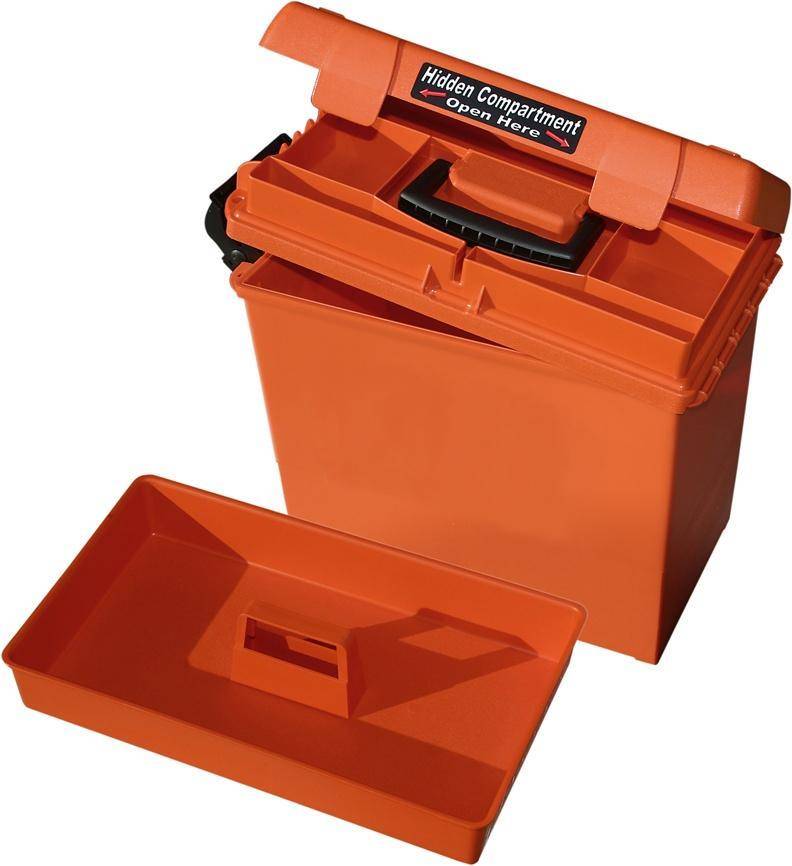 MTM Sportsmen's Plus Utility Dry Box 15" x 8.8" x 13" Orange
