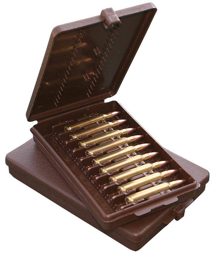 MTM 9 Rounds Case-Gard Rifle Ammo Wallet Brown