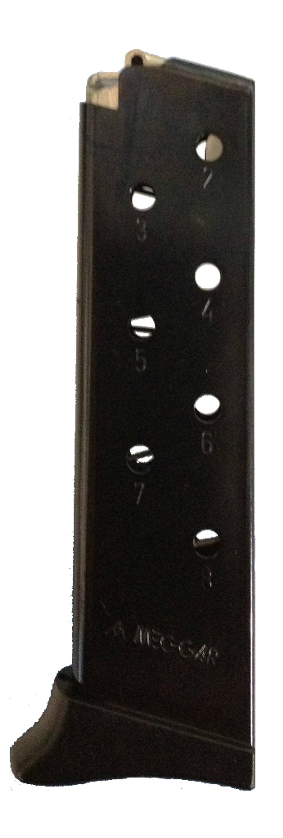 Mec-Gar Bersa Thunder Handgun Magazine Flush Fit w/Finger Rest Blued Steel .380 ACP 8/rd