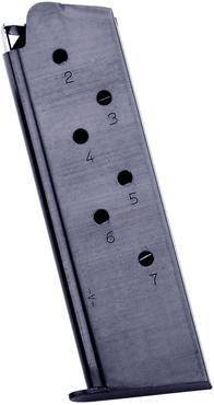 Mec-Gar 1911 Handgun Magazine .45 ACP Blued Steel 7/rd