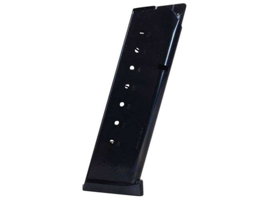 Mec-Gar 1911 Magazine .45 ACP HT Flush Fit Blued Steel 8/rd