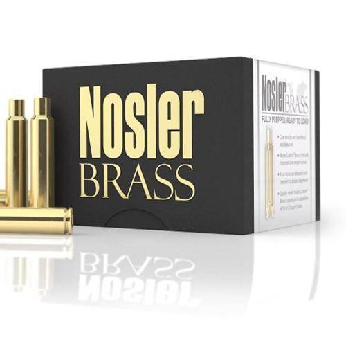 Nosler Unprimed Brass Rifle Cartridge Cases .22 Nosler NOS HS 100/ct