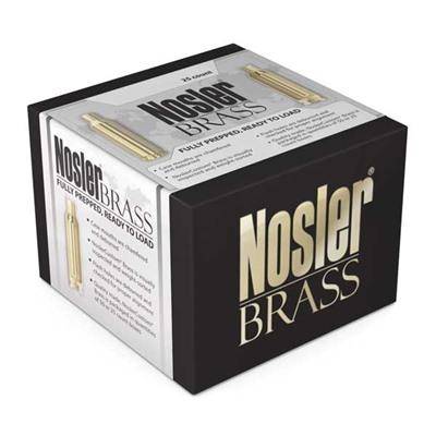 Nosler Unprimed Brass Rifle Cartridge Cases .28 Nosler 25/ct