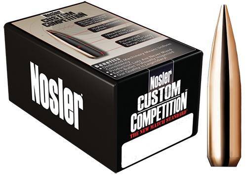 Nosler Custom Competition Rifle Bullets .22 cal .224" 69 gr HPBT 100/ct
