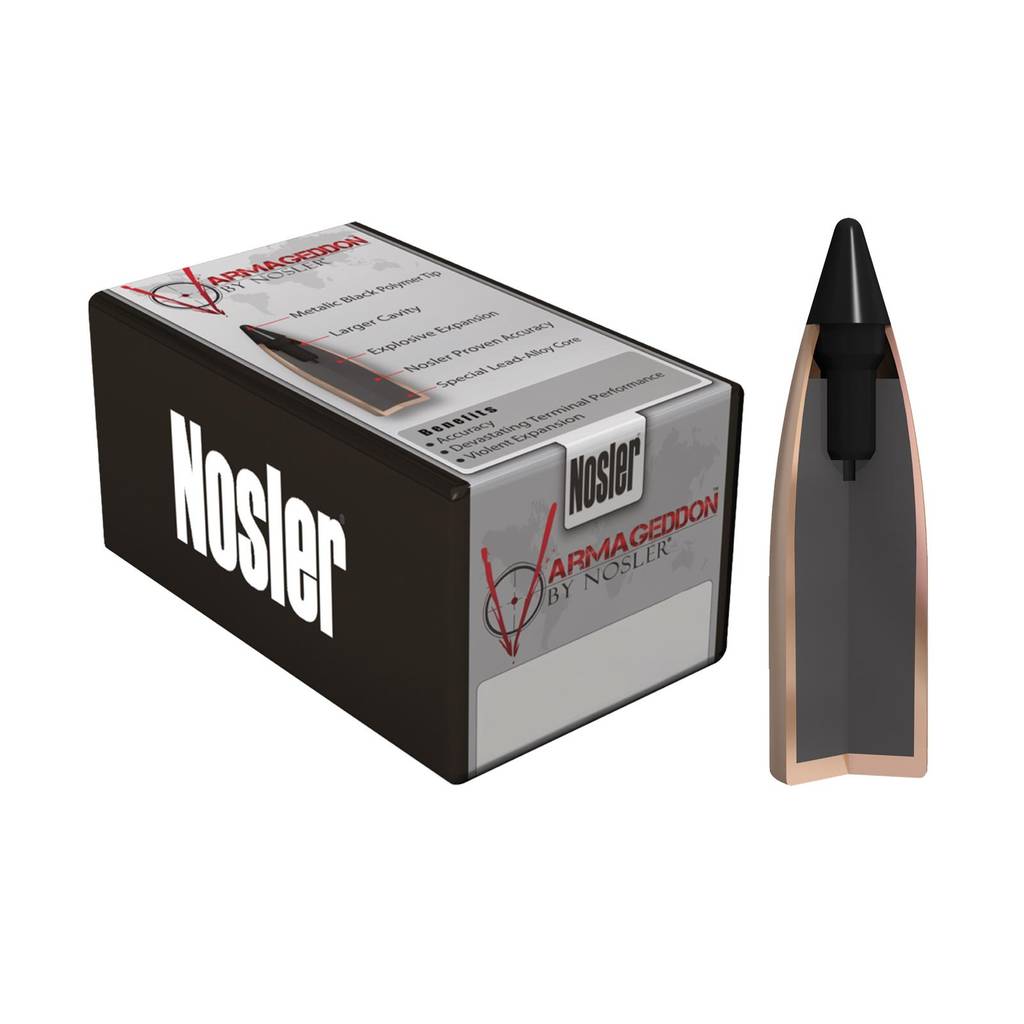 Nosler VarMageddon Rifle Bullets 6mm .243" 55 gr FB-TIPPED 250/ct