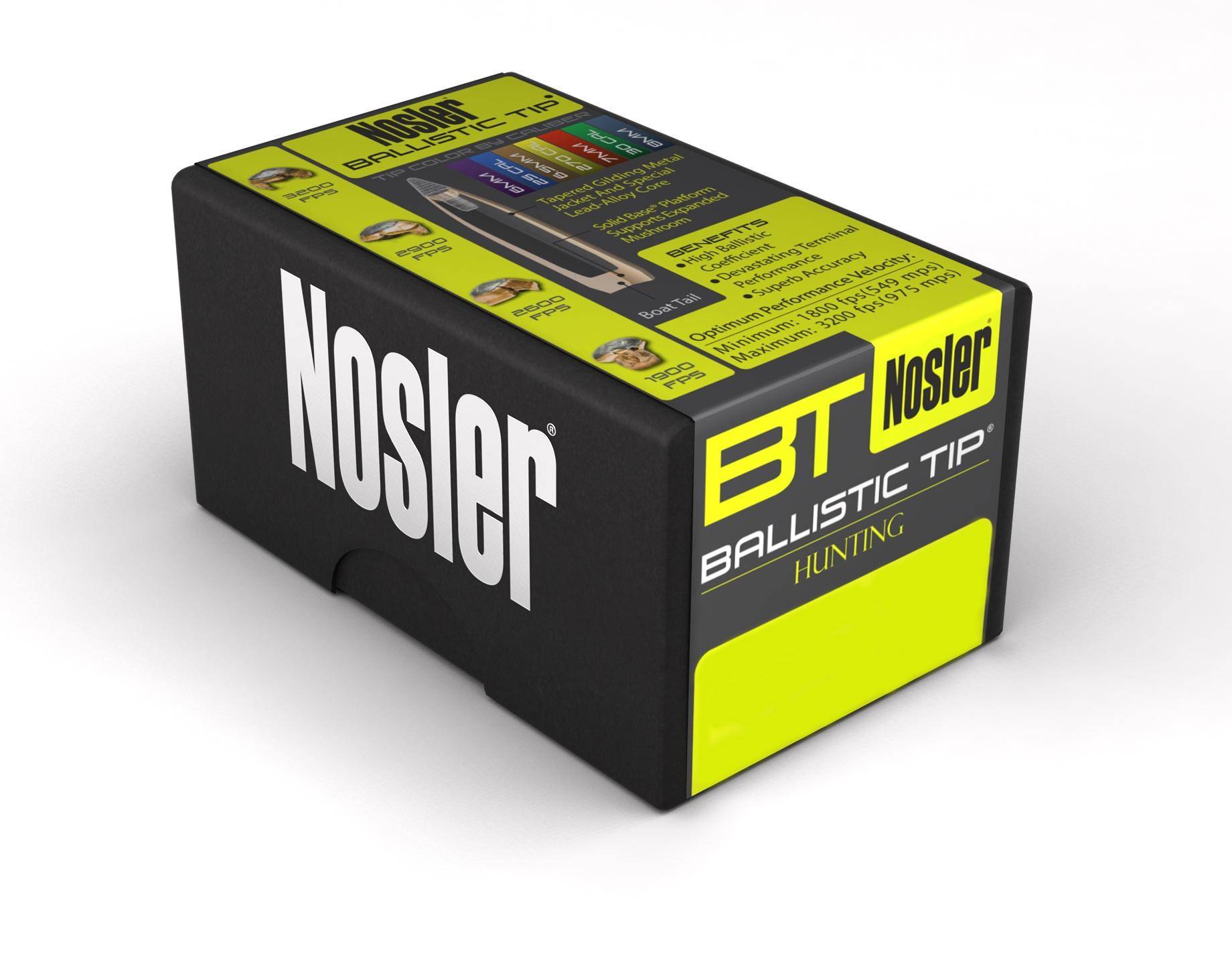 Nosler Ballistic Tip Hunting Rifle Bullets .30 cal .308" 220 gr RN-BTIP 50/ct