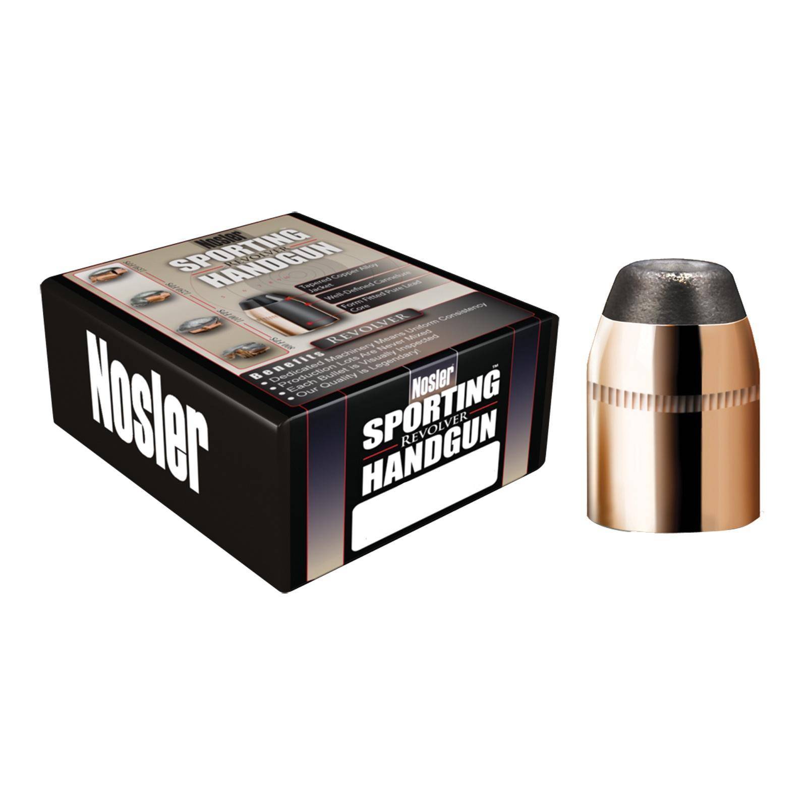 Nosler Sporting Handgun Revolver Bullets .44 cal .429" 240 gr JSP 250/ct