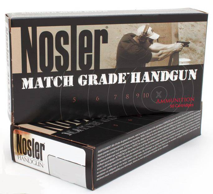 Nosler ASP Handgun Ammunition 10mm Auto 180gr JHP 1150 fps 50/ct