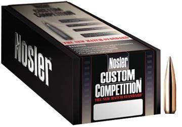 Nosler Custom Competition Rifle Bullets .30 cal .308" 190 gr HPBT 100/ct