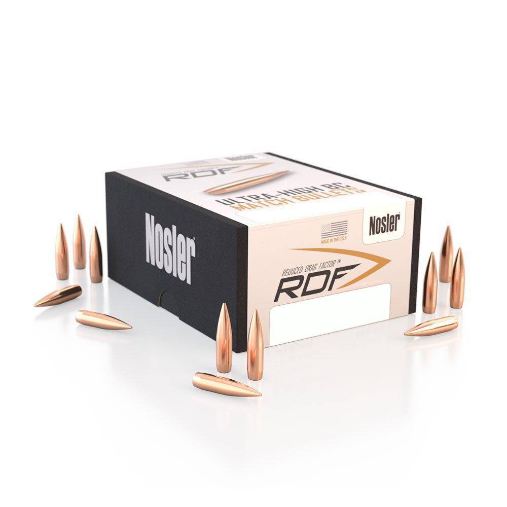 Nosler RDF Match Rifle Bullets .22 cal .224" 77 gr HPBT 500/ct