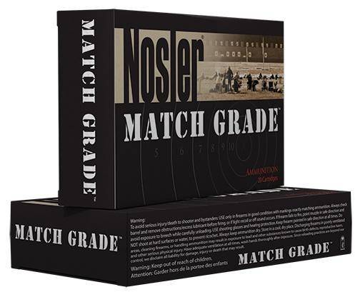 Nosler Custom Competition Match Grade Rifle Ammunition .223 Rem 77 gr OTM 2600 fps 20/ct
