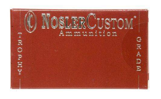 Nosler Partition Trophy Grade Rifle Ammunition .375 H&H 260 gr JSP 2750 fps 20/ct