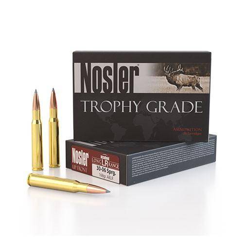 Nosler Accubond Long Range Trophy Grade Rifle Ammunition .30-06 Sprg 168 gr PT 2800 fps 20/ct