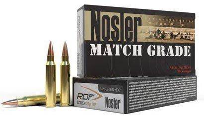 Nosler RDF Match Grade Rifle Ammunition .223 Rem 70gr OTM 2850 fps 20/ct