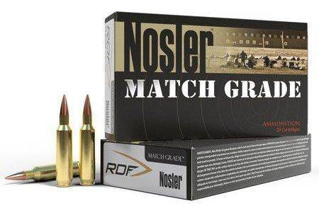 Nosler RDF Match Grade Rifle Ammunition .300 Win Mag 210 gr OTM 2750 fps 20/ct