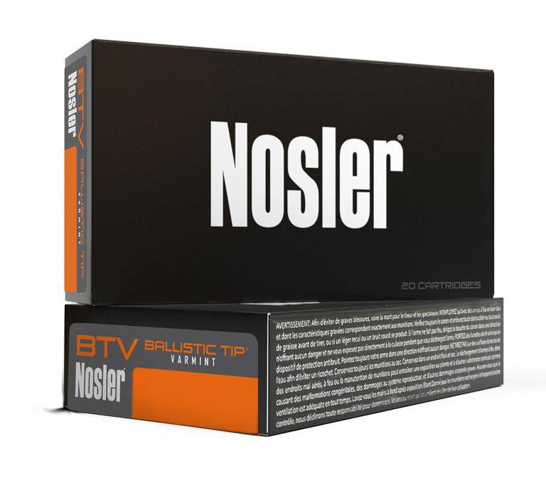Nosler Lead Free Ballistic Tip Varmint Rifle Ammunition .204 Ruger 32gr PT 3975 fps 20/ct
