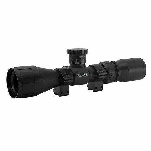 BSA Sweet .22 AO Compact Rifle Scope 2-7x32mm 1" SFP 30/30 Black with Dovetail Rings