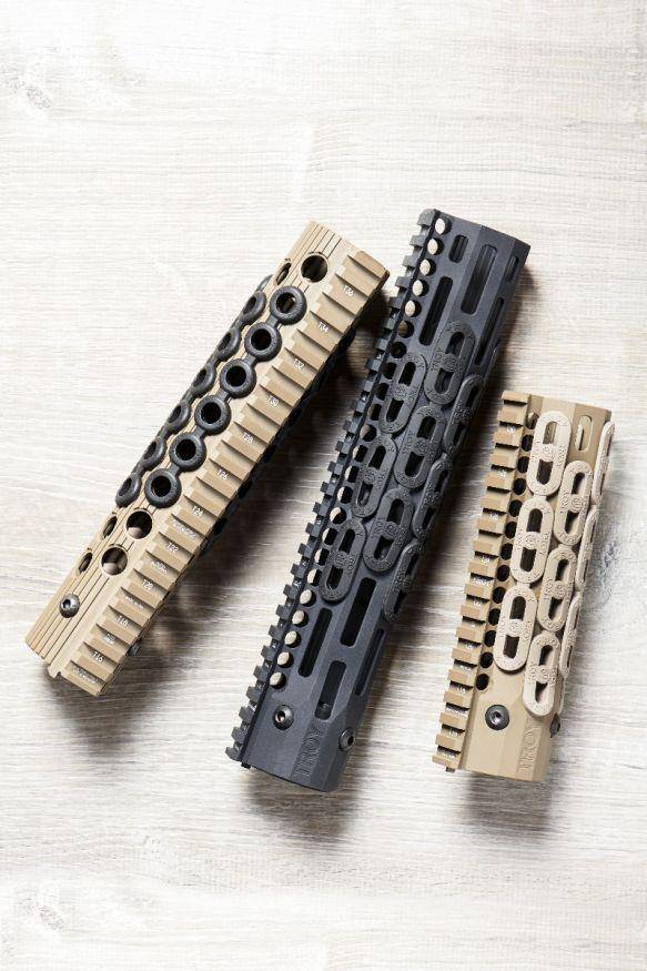 Troy Industries Squid Grips M-LOK FDE 7/ct
