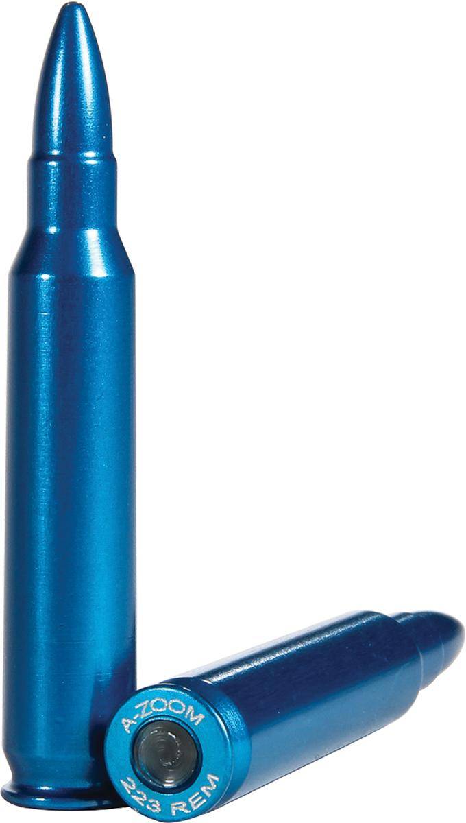 A-Zoom Aluminum Snap Caps .223 REM Blue 10/pk
