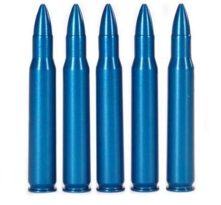 A-Zoom Aluminum Snap Caps .30-06 Blue 5/pk