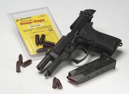 A-Zoom Metal Snap Caps .25 Auto 5/ct