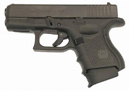 Pearce Grips Plus Grip Extension for Glock 26/27/33 Gen 4 Black