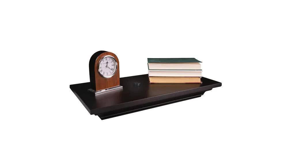 Lockdown In PlainSight Shelf -Walnut
