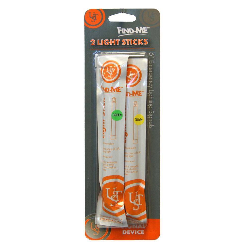Ultimate Survival See-Me Light Stick 6" - 2/ct  Assorted