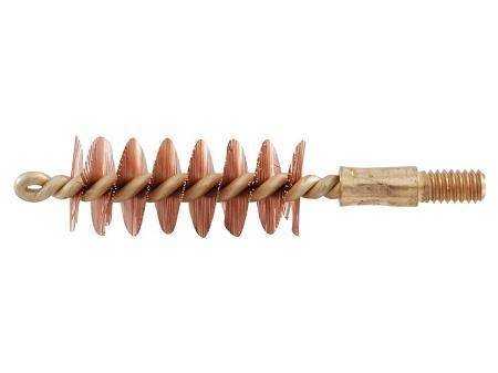 Pro-Shot Benchrest Brass Core/Bronze Bristle Pistol Bore Brush (8/32 Thread) .38 cal