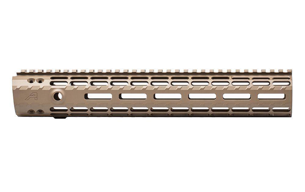 Aero Precision AR15 12" Enhanced M-LOK Handguard Gen 2 - FDE Cerakote (NO BAR Barrel Nut)