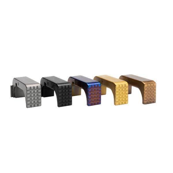 Shield Arms Handgun Magazine Catch Release for Glock 43X/48 Grey