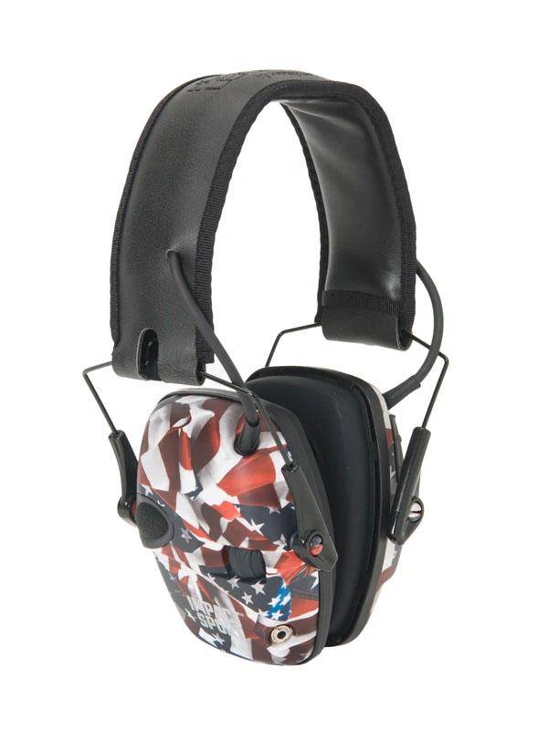 Honeywell Impact Sport Electronic Earmuff - Flag edition 22dB