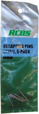 RCBS Small Decapping Pins - 5/ct