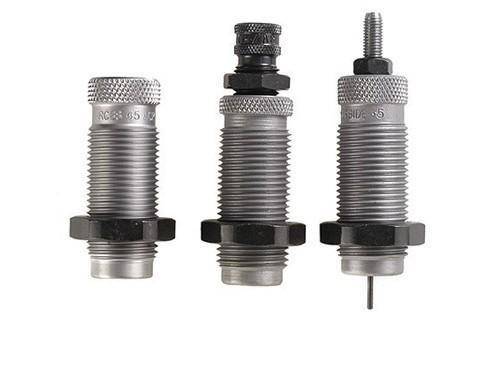 RCBS Carbide Taper Crimp 3 Die Set - Group E - Straight Walled Cartridges .38 Super / ACP