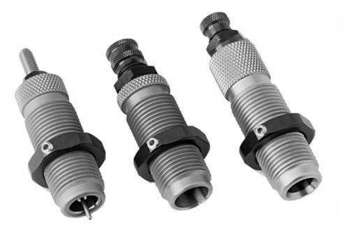 RCBS Carbide Roll Crimp 3 Die Set - Group B - Popular Pistol Cartridges - 500 S&W / Spl