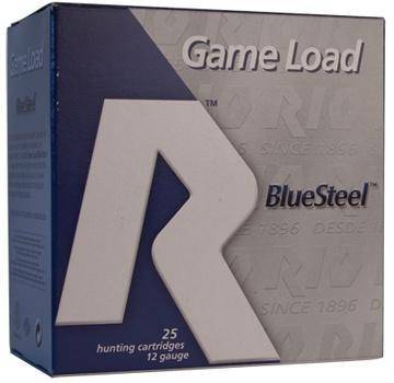 Rio Game Load Blue Steel Shotshells 12 ga 2-3/4" 1-1/8oz 1360 fps #6 25/ct