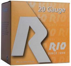 Rio Field 20 ga 2 3/4" 2 3/4 dr 1 oz #6 1250 fps 25/ct