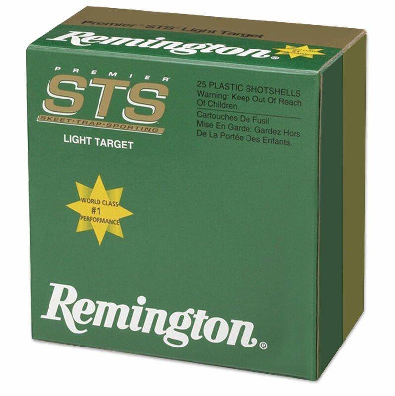 Remington premier STS Target Shotshells 12ga 2-3/4" 1-1/8oz #7.5 1100 fps 25/ct