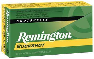 Remington Express Buckshot Shotshells 12 ga 2-3/4" 8 plts #000 1325 fps 5/ct